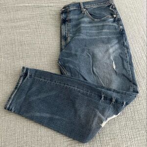 Original Use Classic Blue Straight Jeans